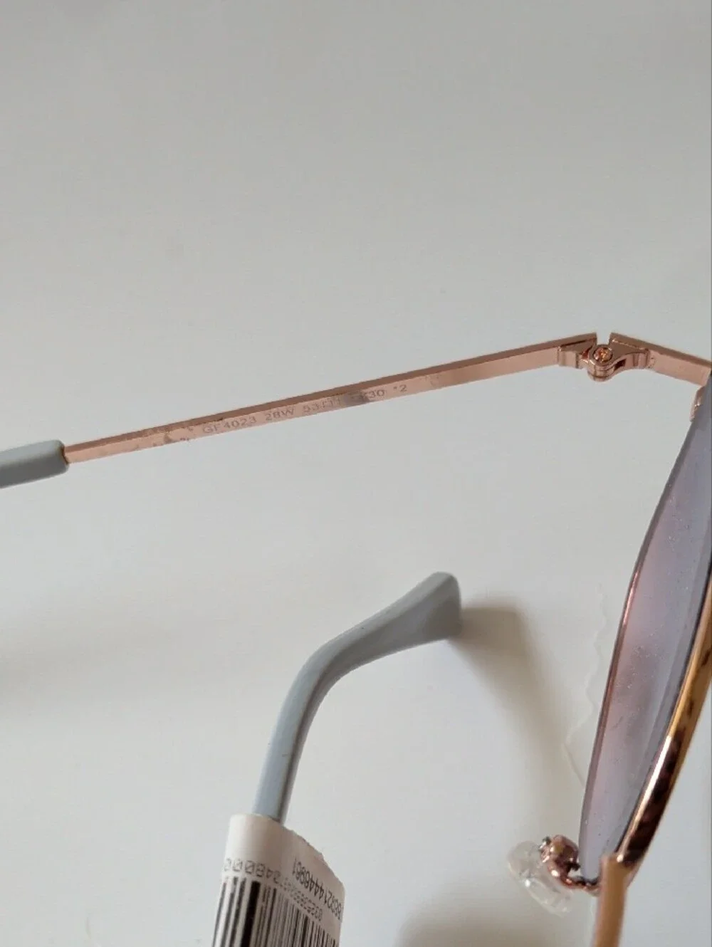 GUESS Kids Pink Gradient Lens Sunglasses with Gold Frame NWT